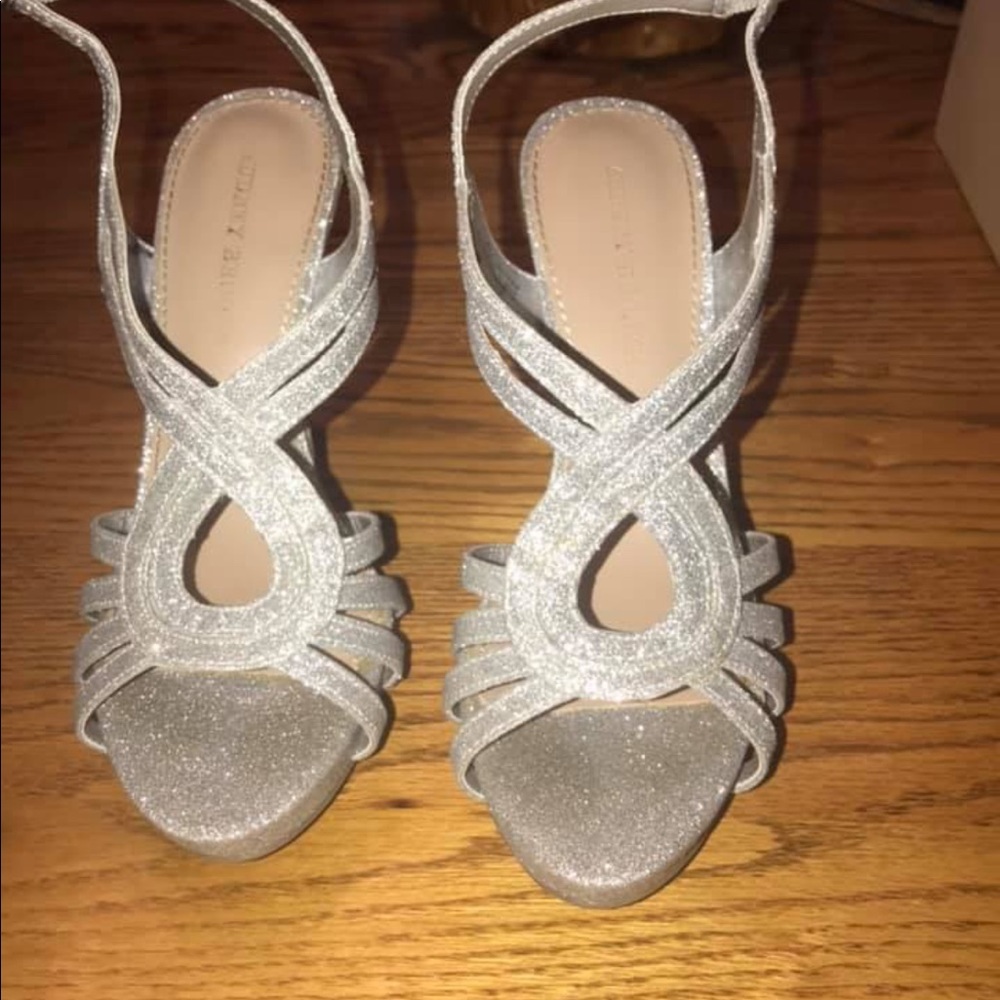 Silver heels